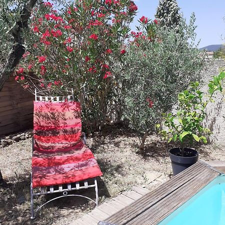 Location Saisonniere Avec Piscine Et Terrasse Au Pied Du Luberon Lauris Exterior foto